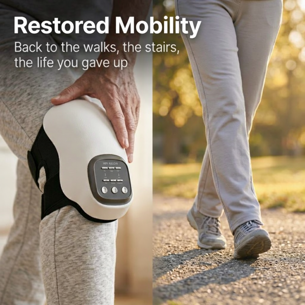 Noctira Aira — Clinical-Grade Knee Repair. Worn at Home.