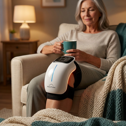 Noctira™ Knee Comfort Repair — Heat, Red Light & Vibration Massager